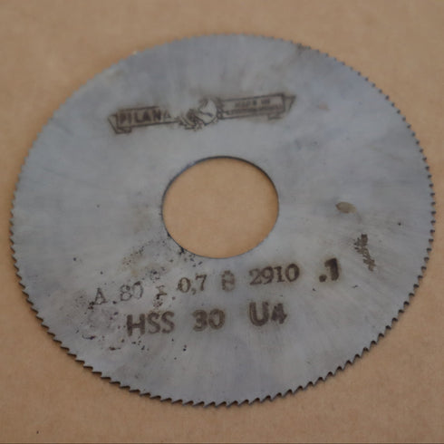 80x0.7mm disk